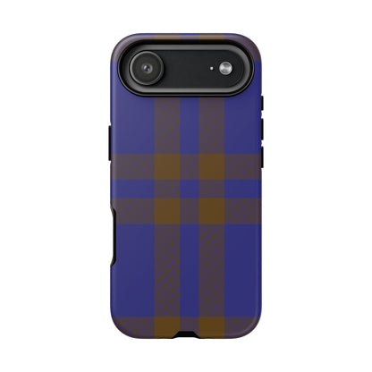 Elliot Traditional Tartan iPhone Case | Dual-Layer Matt Protective Cover