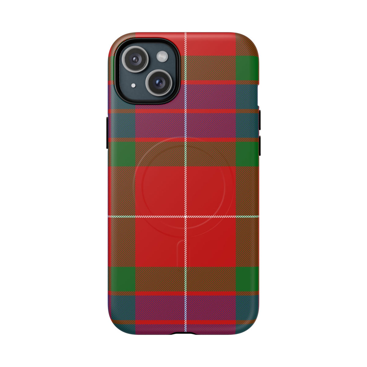 Fraser Clan Traditional Tartan MagSafe® iPhone Case | Dual-Layer Magnetic Protective Cover