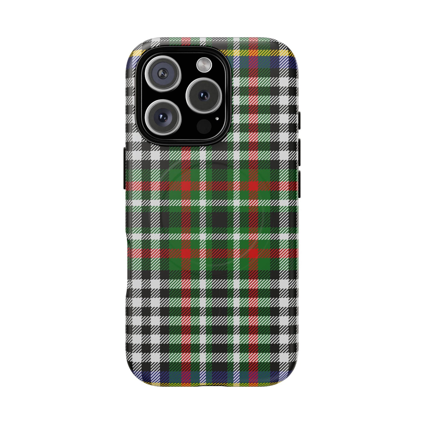 Abbotsford Check Estate Tartan MagSafe® iPhone Case | Luxury Magnetic Phone Cover